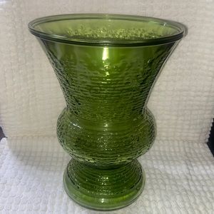 Vintage Avocado Soreno Vase-Large